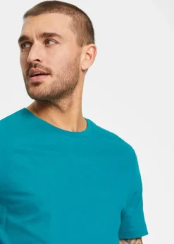 Herren bonprix Große Größen|Basics|T-Shirt aus reiner Baumwolle (2er Pack)