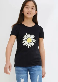 Hot T-Shirt aus reiner Baumwolle (2er Pack) Kinder Mädchen 9-16 Jahre·Mehrfachpacks|Mädchen 9-16 Jahre·Shirts & Blusen