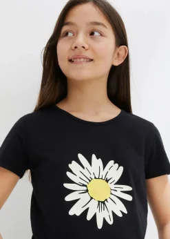Hot T-Shirt aus reiner Baumwolle (2er Pack) Kinder Mädchen 9-16 Jahre·Mehrfachpacks|Mädchen 9-16 Jahre·Shirts & Blusen