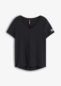 Best T-Shirt aus reiner Baumwolle Damen Shirts & Tops