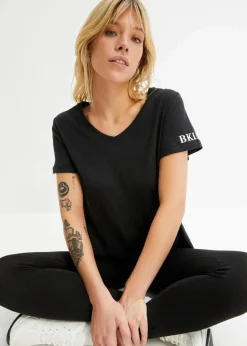 Best T-Shirt aus reiner Baumwolle Damen Shirts & Tops