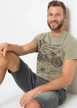 Clearance T-Shirt aus reiner Baumwolle Herren Shirts & Polos|Große Größen