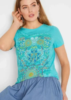 Clearance T-Shirt aus reiner Baumwolle Damen Shirts & Tops|Nachhaltigere Materialien