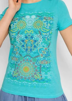 Clearance T-Shirt aus reiner Baumwolle Damen Shirts & Tops|Nachhaltigere Materialien