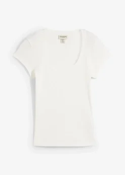 Outlet T-Shirt aus reiner Bio-Baumwolle Damen Basics|Shirts & Tops