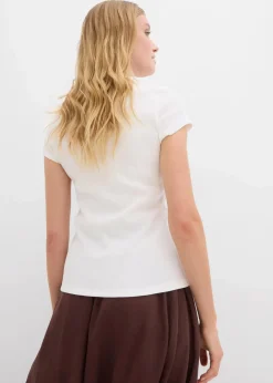 Outlet T-Shirt aus reiner Bio-Baumwolle Damen Basics|Shirts & Tops
