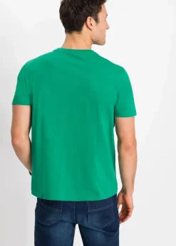 Outlet T-Shirt aus reiner Bio-Baumwolle (2er Pack) Herren Shirts & Polos|Große Größen