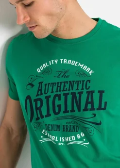 Outlet T-Shirt aus reiner Bio-Baumwolle (2er Pack) Herren Shirts & Polos|Große Größen