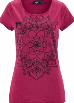 Discount T-Shirt aus reiner Bio-Baumwolle Damen Shirts & Tops|Nachhaltigere Materialien