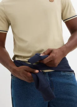 Herren bonprix Große Größen|Shirts & Polos|T-Shirt aus reiner Bio-Baumwolle