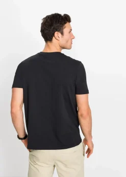 Herren bonprix Große Größen|Shirts & Polos|T-Shirt aus reiner Bio-Baumwolle (2er Pack)