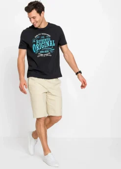 Herren bonprix Große Größen|Shirts & Polos|T-Shirt aus reiner Bio-Baumwolle (2er Pack)