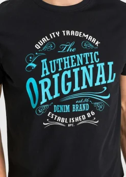 Herren bonprix Große Größen|Shirts & Polos|T-Shirt aus reiner Bio-Baumwolle (2er Pack)