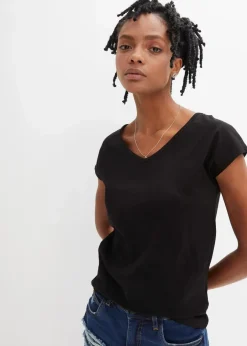 Damen bonprix Shirts & Tops|T-Shirt aus reiner Bio-Baumwolle
