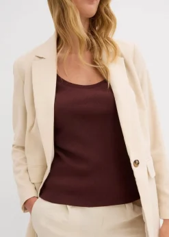 Damen bonprix Nachhaltigere Materialien|Shirts & Tops|T-Shirt aus reiner Bio-Baumwolle