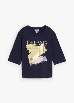 Damen bonprix Nachhaltigere Materialien|Shirts & Tops|T-Shirt aus reiner Bio-Baumwolle
