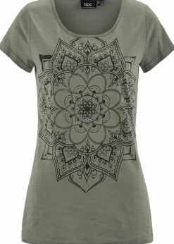 Clearance T-Shirt aus reiner Bio-Baumwolle Damen Nachhaltigere Materialien|Shirts & Tops