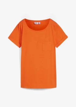 Outlet T-Shirt aus reiner Bio-Baumwolle Damen Shirts & Tops|Nachhaltigere Materialien