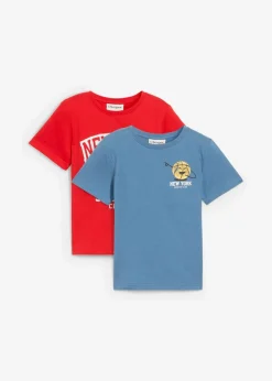 Hot T-Shirt aus reiner Bio-Baumwolle (2er Pack) Kinder Jungen 2-8 Jahre·Nachhaltigere Materialien|Jungen 2-8 Jahre·Mehrfachpacks