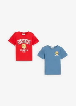 Hot T-Shirt aus reiner Bio-Baumwolle (2er Pack) Kinder Jungen 2-8 Jahre·Nachhaltigere Materialien|Jungen 2-8 Jahre·Mehrfachpacks