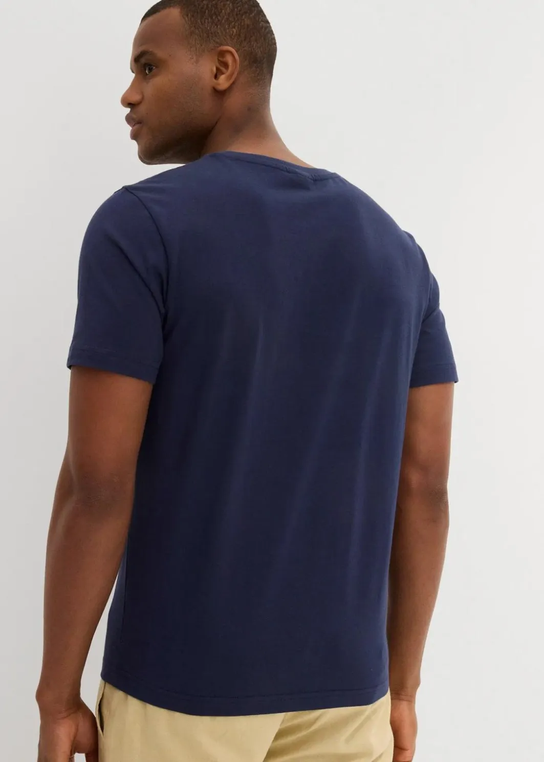 Sale T-Shirt aus reiner Bio-Baumwolle Herren Große Größen|Shirts & Polos