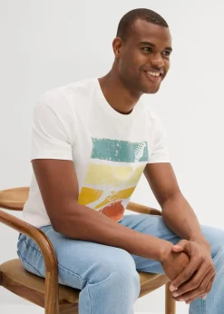 Discount T-Shirt aus reiner Bio-Baumwolle Herren Shirts & Polos|Große Größen