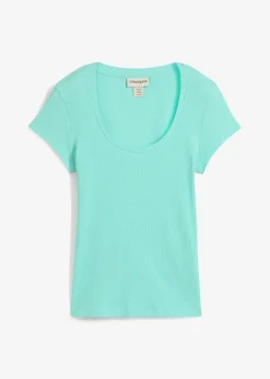 Hot T-Shirt aus reiner Bio-Baumwolle Damen Nachhaltigere Materialien|Shirts & Tops