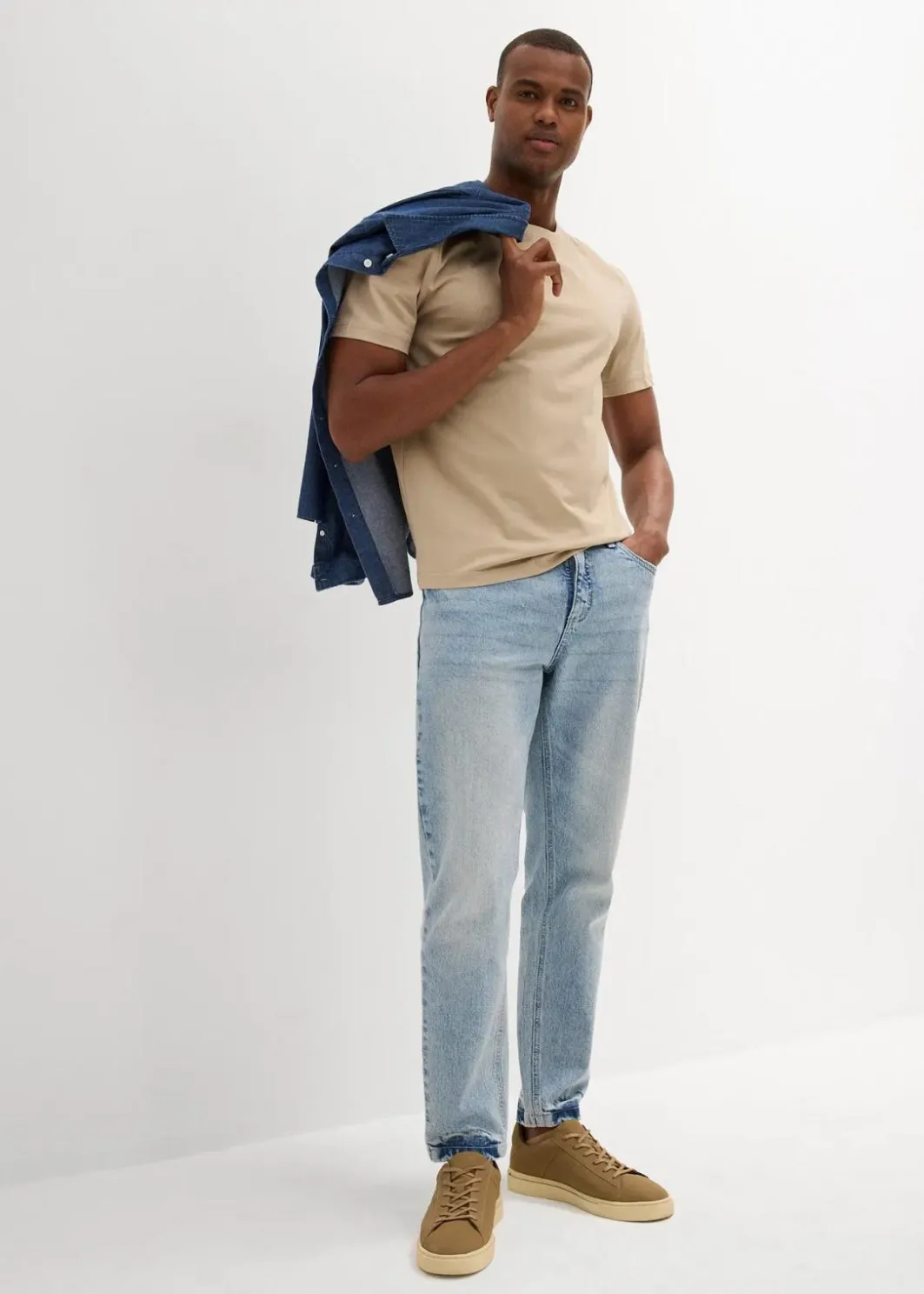 Outlet T-Shirt aus reiner Bio-Baumwolle Herren Große Größen|Shirts & Polos