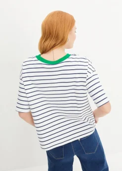 Damen bonprix Shirts & Tops|Nachhaltigere Materialien|T-Shirt aus reiner Bio-Baumwolle