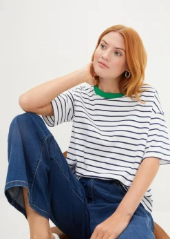 Damen bonprix Shirts & Tops|Nachhaltigere Materialien|T-Shirt aus reiner Bio-Baumwolle