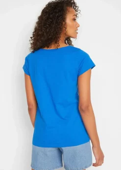 Damen bonprix Shirts & Tops|Nachhaltigere Materialien|T-Shirt aus reiner Bio-Baumwolle