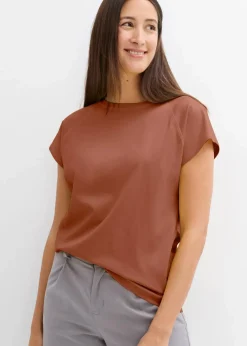 Clearance T-Shirt aus reiner Bio-Baumwolle Damen Nachhaltigere Materialien|Shirts & Tops