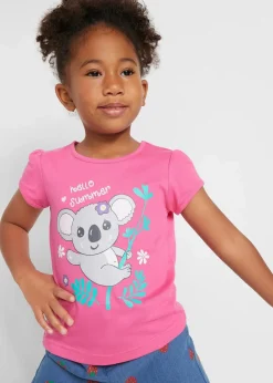 New T-Shirt aus reiner Bio-Baumwolle (2er Pack) Kinder Mädchen 2-8 Jahre·Nachhaltigere Materialien|Mädchen 9-16 Jahre·Nachhaltigere Materialien