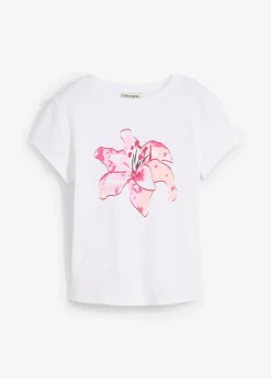 Damen bonprix Shirts & Tops|Nachhaltigere Materialien|T-Shirt aus reiner Bio-Baumwolle