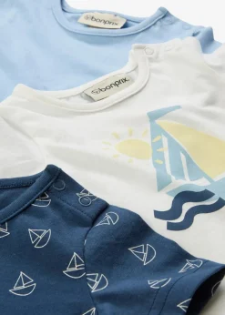 Kinder bonprix Mehrfachpacks|Shirts & Pullover|T-Shirt aus reiner Bio-Baumwolle (3er Pack)