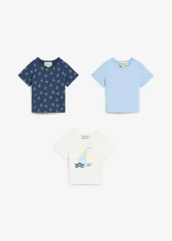 Kinder bonprix Mehrfachpacks|Shirts & Pullover|T-Shirt aus reiner Bio-Baumwolle (3er Pack)