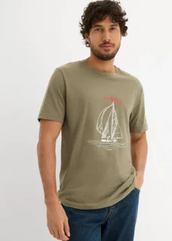 T-Shirt aus reiner Bio-Baumwolle (2er Pack) Herren Shirts & Polos|Große Größen