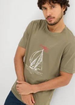 T-Shirt aus reiner Bio-Baumwolle (2er Pack) Herren Shirts & Polos|Große Größen