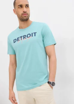 New T-Shirt aus reiner Bio-Baumwolle Herren Große Größen|Shirts & Polos