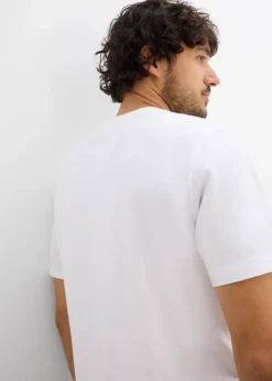 T-Shirt aus reiner Bio-Baumwolle Herren Große Größen|Shirts & Polos