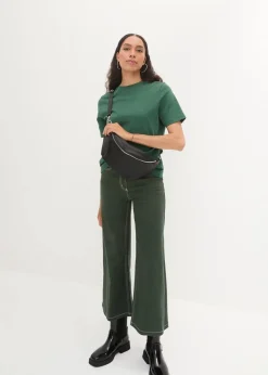 Sale T-Shirt aus reiner schwerer Bio-Baumwolle Damen Shirts & Tops|Basics