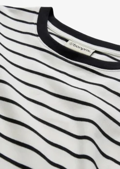 New T-Shirt aus schwerer Bio-Baumwolle Damen Bekleidung·Röcke|Basics