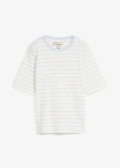 Damen bonprix Nachhaltigere Materialien|Shirts & Tops|T-Shirt aus schwerer Bio-Baumwolle