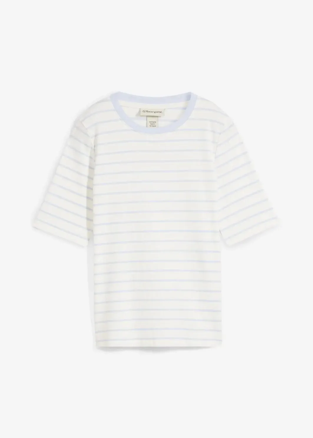 Damen bonprix Nachhaltigere Materialien|Shirts & Tops|T-Shirt aus schwerer Bio-Baumwolle