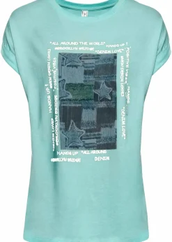 Damen bonprix Shirts & Tops|T-Shirt aus softem Viskose-Mix
