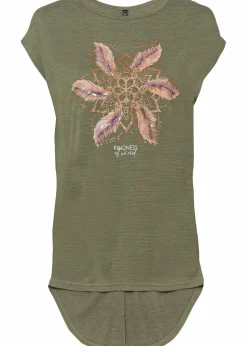 T-Shirt aus softem Viskose-Mix Damen Shirts & Tops