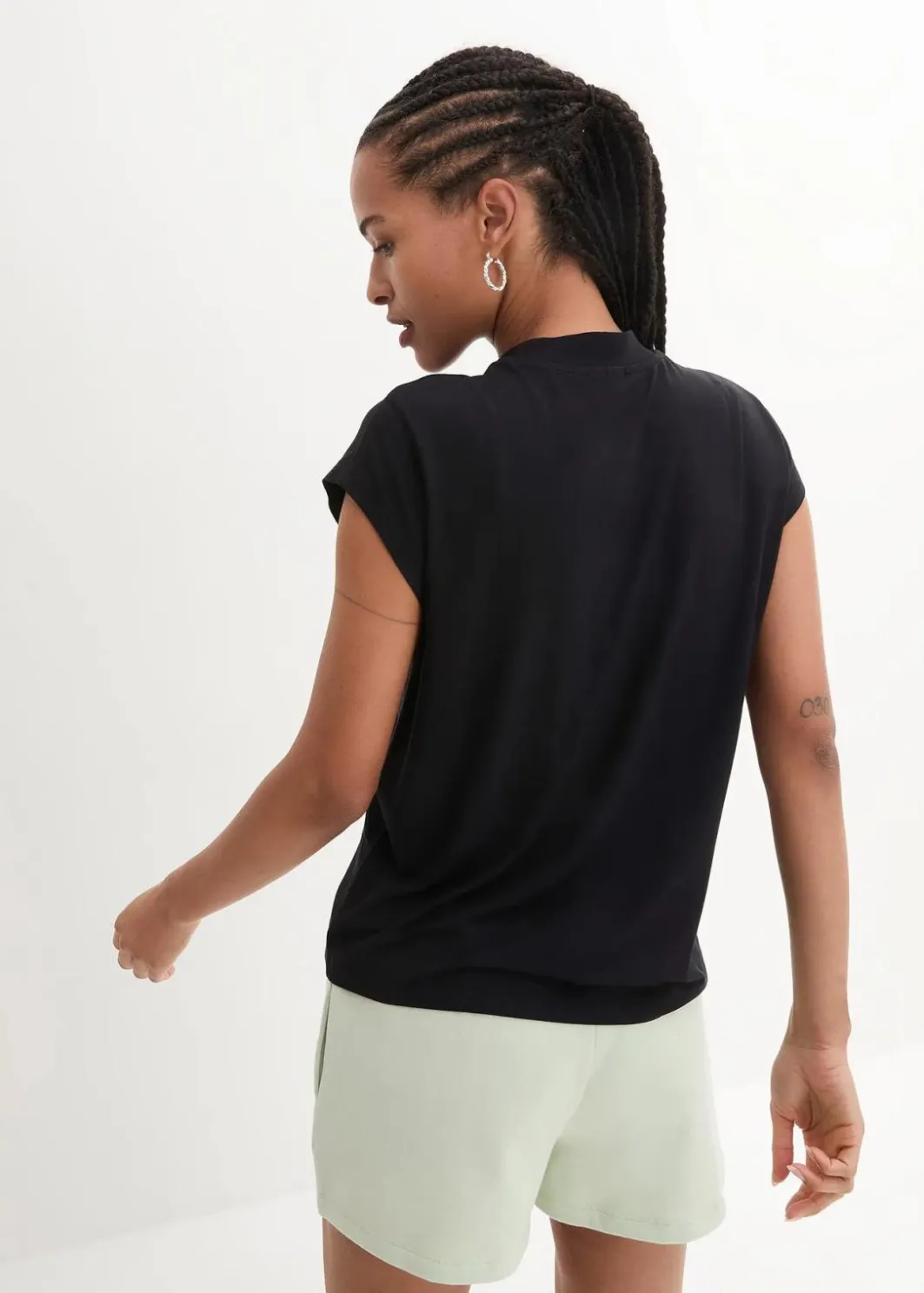 Hot T-Shirt aus softer Viskose Damen Shirts & Tops|Basics