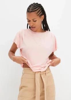 Damen bonprix Nachhaltigere Materialien|Shirts & Tops|T-Shirt aus softer Viskose
