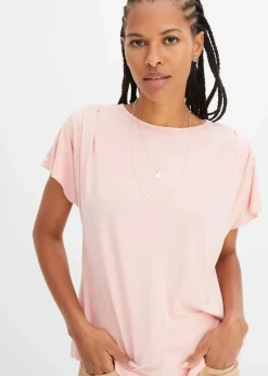 Damen bonprix Nachhaltigere Materialien|Shirts & Tops|T-Shirt aus softer Viskose