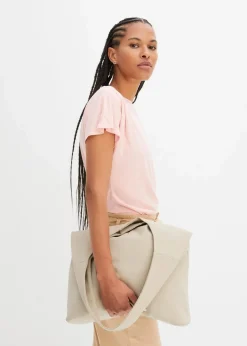 Damen bonprix Nachhaltigere Materialien|Shirts & Tops|T-Shirt aus softer Viskose